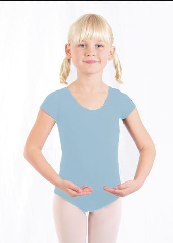 Basic Moves - Girls Classic Short Sleeve Leotard