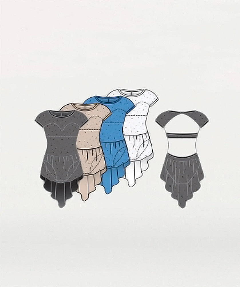 Body Wrappers - Twinkle Open Back Attached Sweetheart Neck Dress