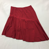 So Danca Asymmetrical Flare Skirt